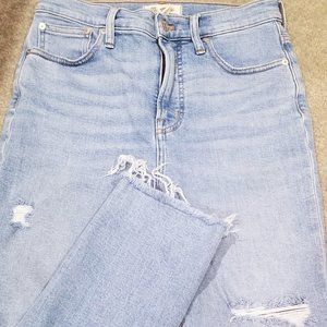 Madewell's Perfect Vintage Jean, Distressed